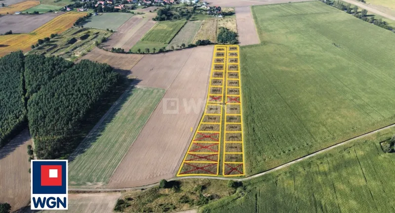 Grunt budowlany jednorodzinny na  sprzedaż Rudgerzowice - Działki budowlane z WZ Rudgerzowice,gmina Świebodzin,woj.lubuskie